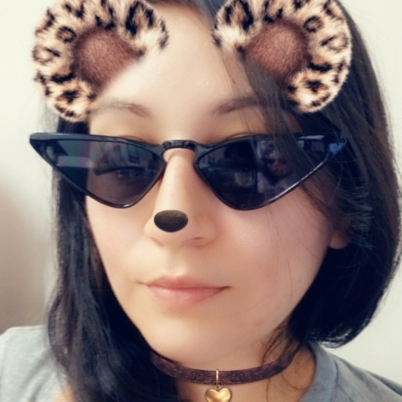 Aesthetic Fashion Small Cat Eye Sunglasses - Picture 6 of 8